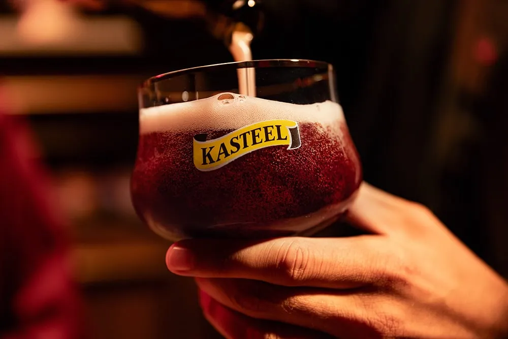 Kasteel Rouge Original coffret 4x33cl + verre