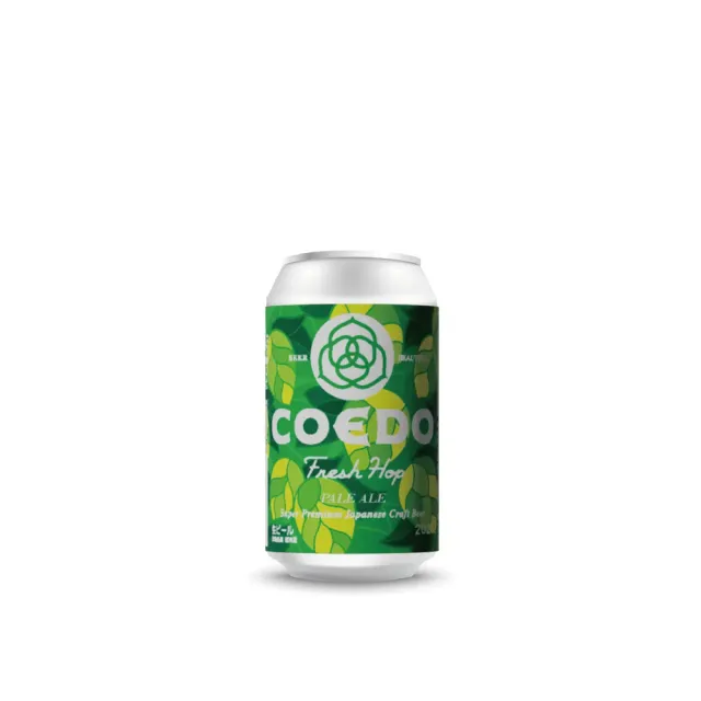 Coedo Fresh Hop 2023 bière pale ale 6 bouteilles florale