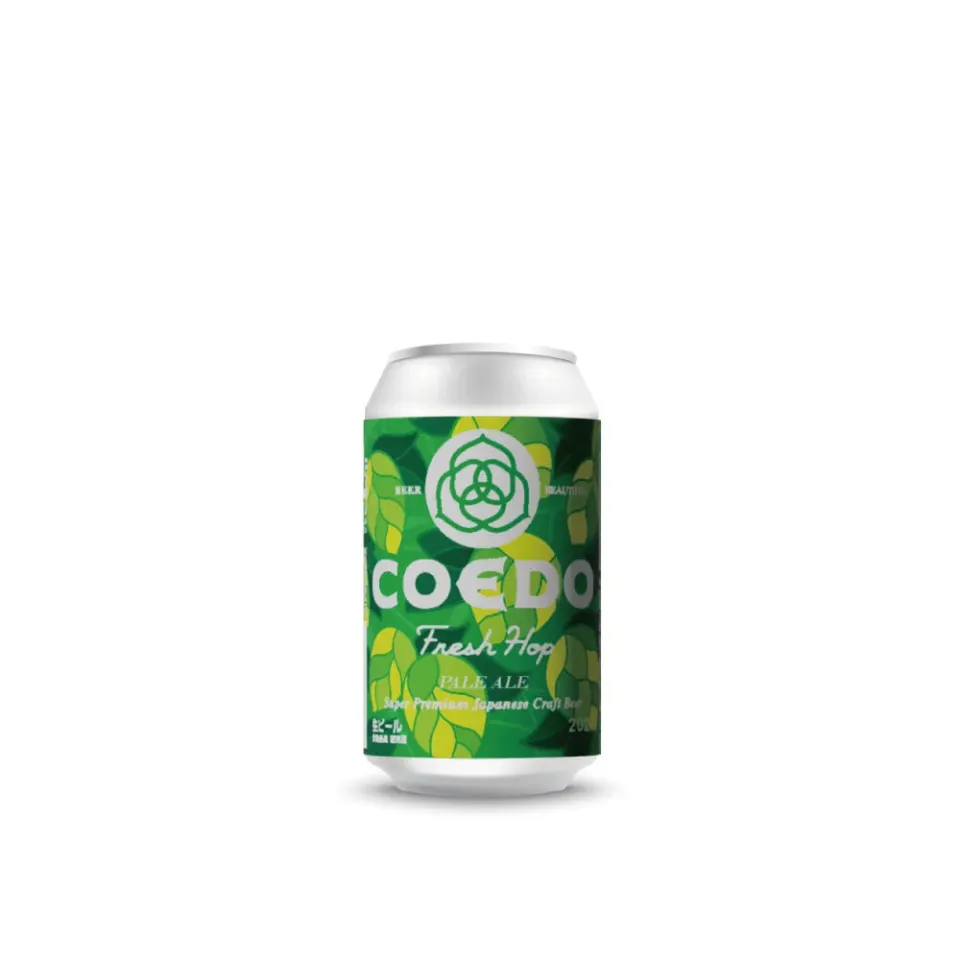 Coedo Fresh Hop 2023 bière pale ale 6 bouteilles florale