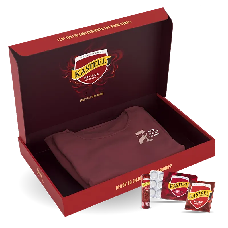 Kasteel Rouge sweater femme coffret cadeau