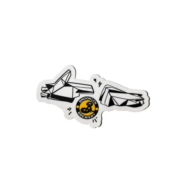 Brooklyn Run The Jewels 2024 sticker autocollant 9 cm
