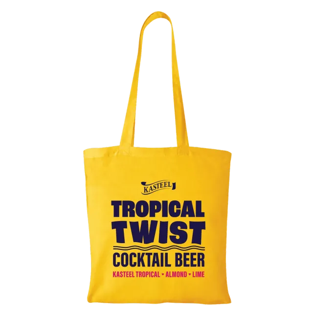Kasteel Tropical Twist tote bag coton édition du moment