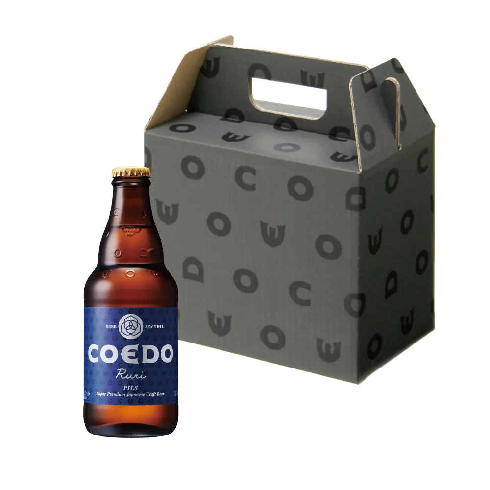 Coedo Ruri bière pils 6x33,3cl blonde nette