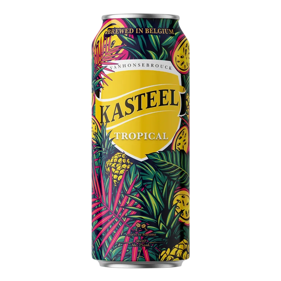Kasteel Tropical bière canette 50 cl fruitée 7%