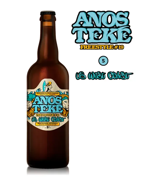 Anosteké Freestyle #19 bière blonde agrumes