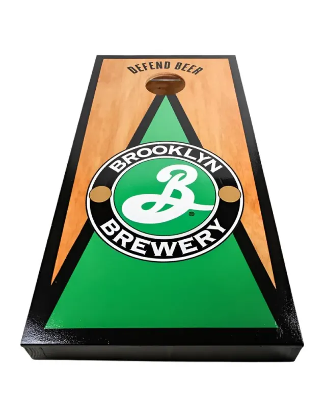 Brooklyn Brewery Cornhole jeu extérieur bois régulation