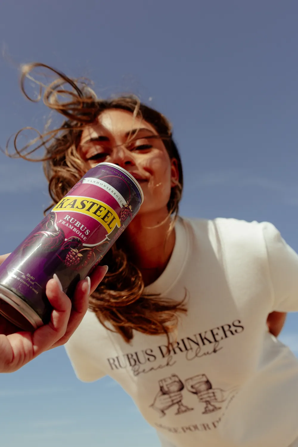 Kasteel Rubus Beach Club t-shirt unisexe oversize