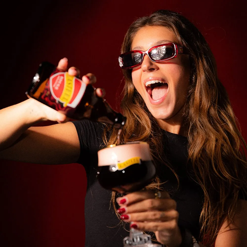 Kasteel Rouge lunettes de soleil rouges festival