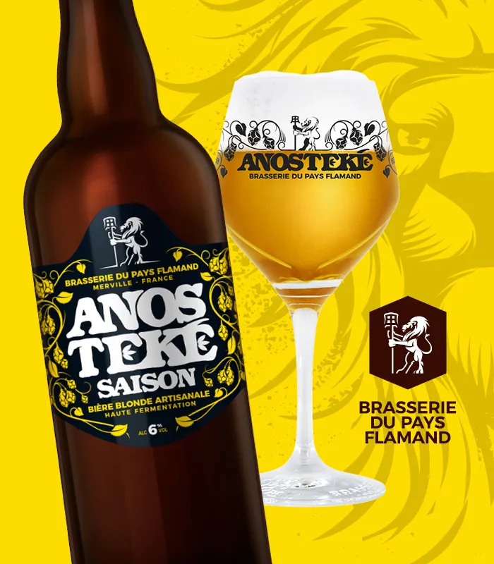 Anosteké Saison bière blonde 33cl florale
