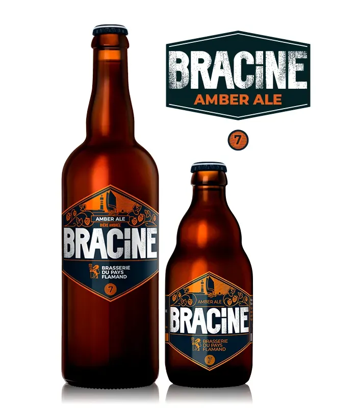Anosteke Bracine Amber Ale bière 33cl maltée