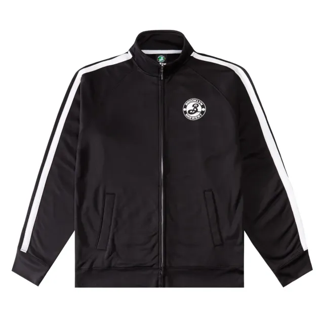 Brooklyn Brewery Retro Track Jacket veste polaire zippée