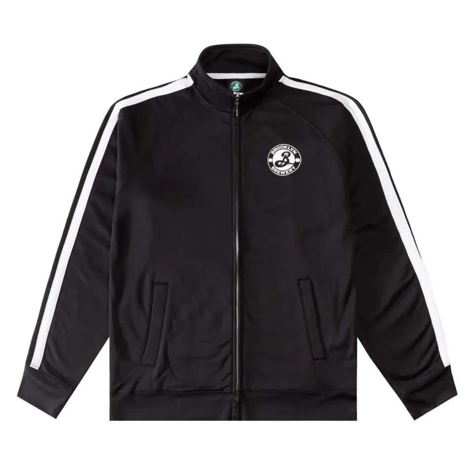 Brooklyn Brewery Retro Track Jacket veste polaire zippée