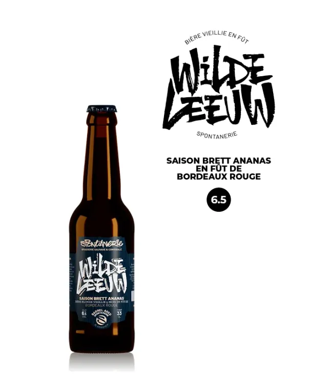 Wilde Leeuw Saison brett bière ananas basilic