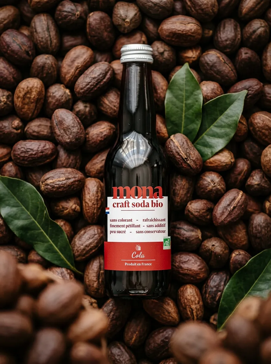 BAPBAP Mona Cola Bio soda 12x33cl peu sucré épicé
