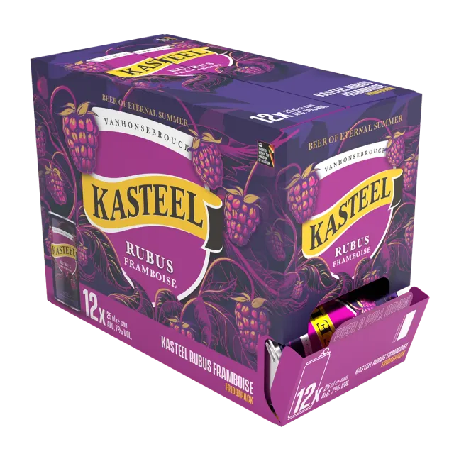 Kasteel Rubus Framboise bière pack 12x25 cl 7%