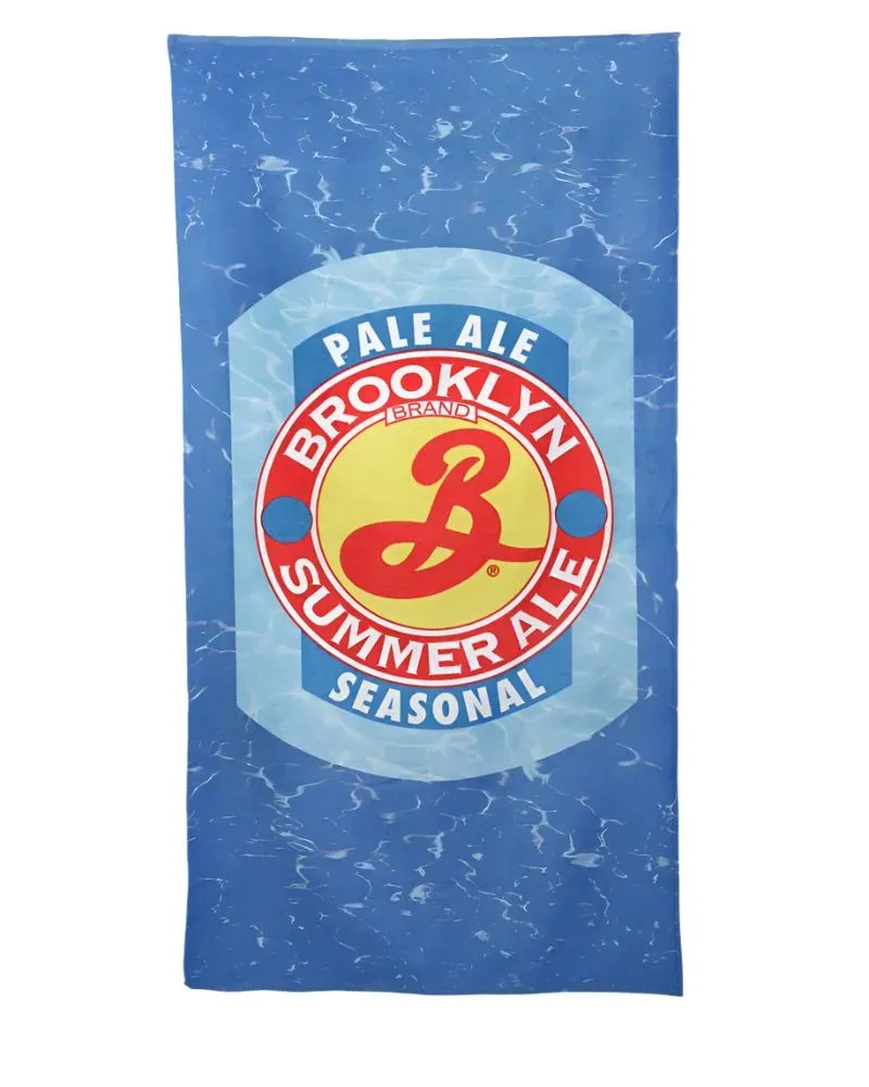 Brooklyn Summer Ale serviette de plage coton 74x142