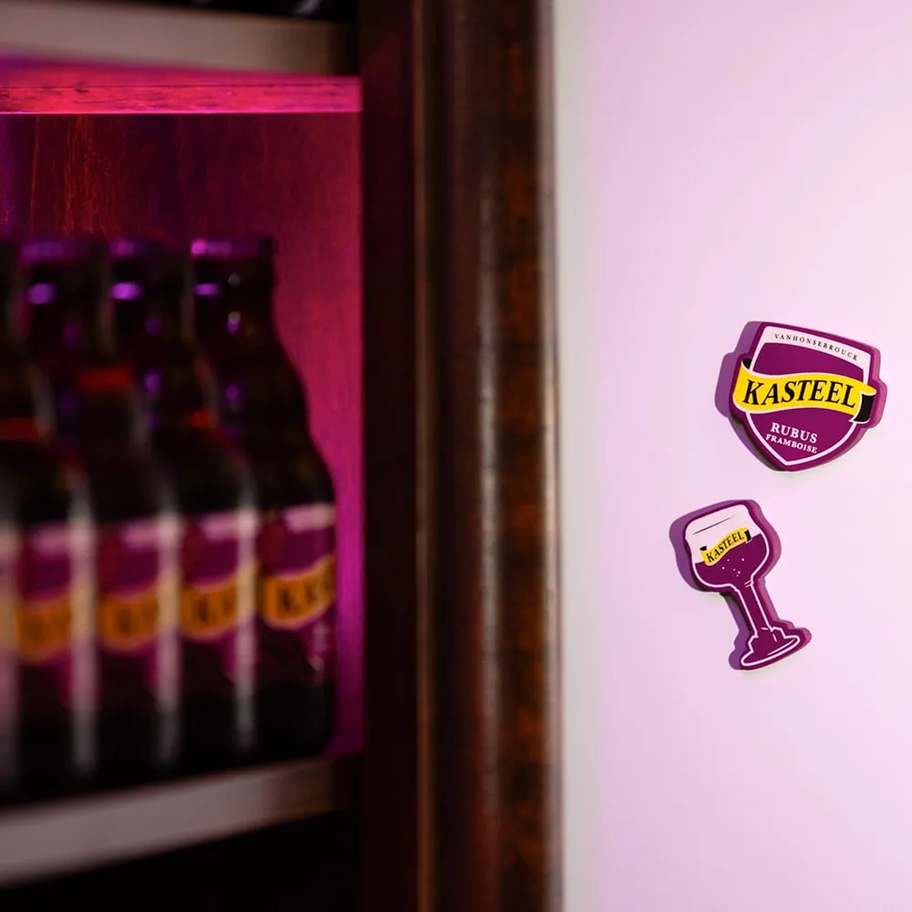 Kasteel Rubus Framboise magnets frigo
