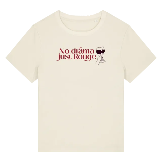 Kasteel Rouge T-shirt femme coton bio écru