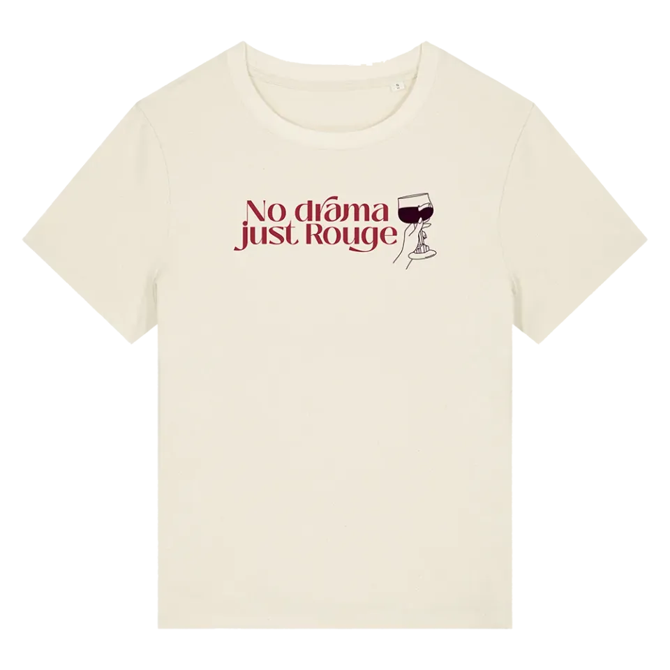 Kasteel Rouge T-shirt femme coton bio écru
