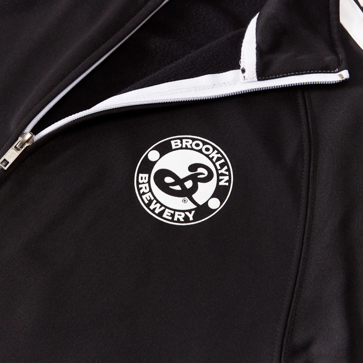 Brooklyn Brewery Retro Track Jacket veste polaire zippée