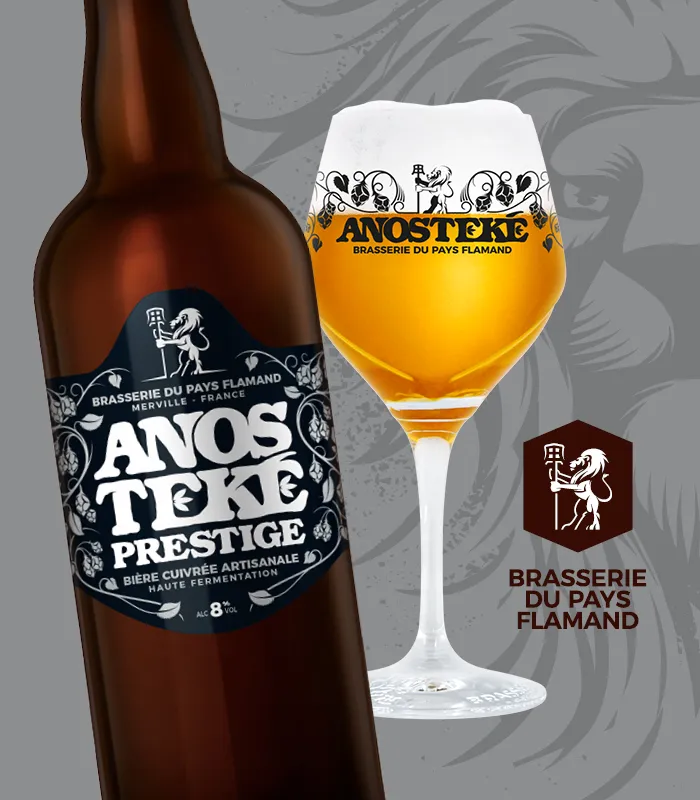 Anosteké Prestige bière Sorachi bouteille vanille