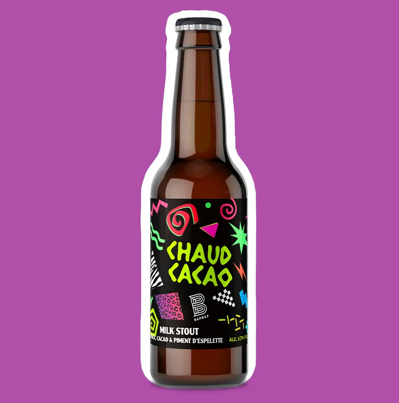 BAPBAP Chaud Cacao Milk Stout 12x33cl cacao