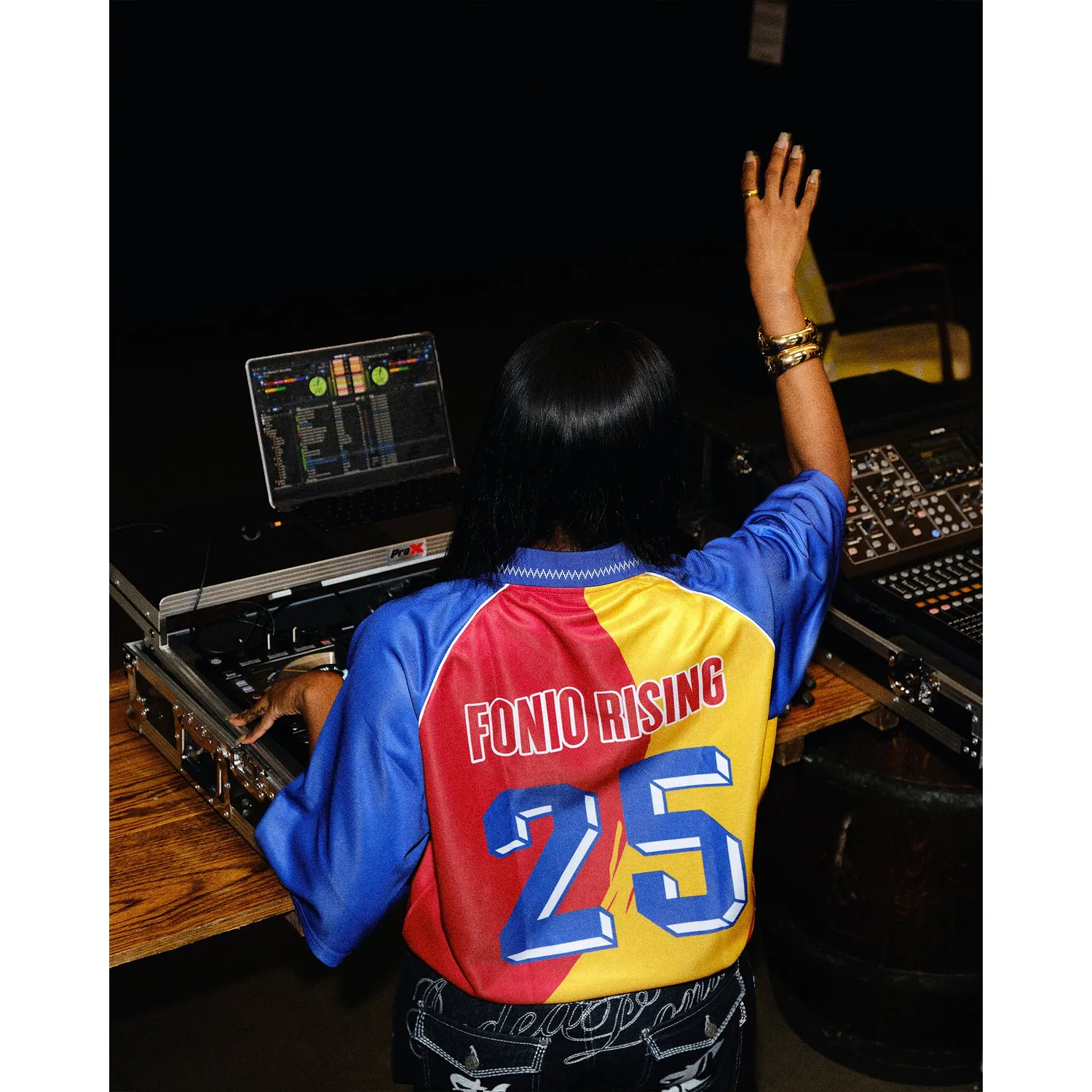 Brooklyn Fonio Rising x Chalé jersey basket S-XXL