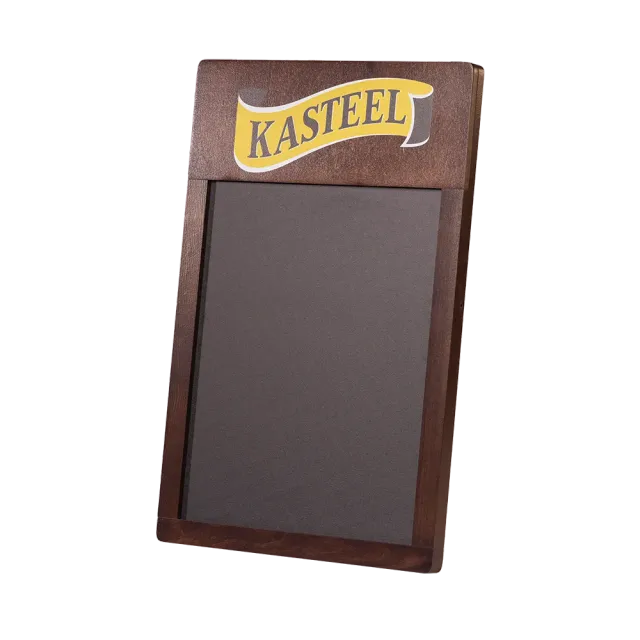 Kasteel Krijtbord ardoise murale 64x40 cm bois