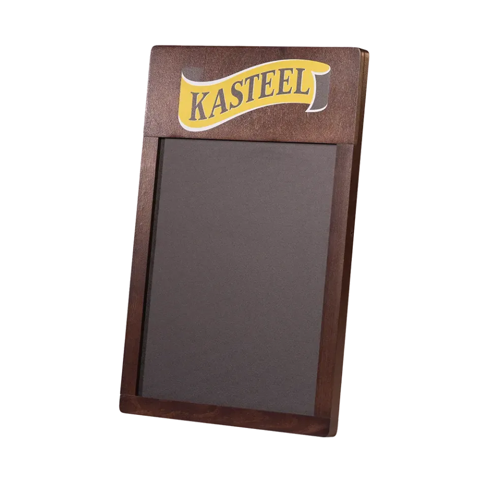 Kasteel Krijtbord ardoise murale 64x40 cm bois