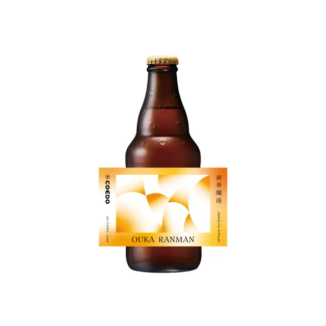 Coedo Ouka Ranman bière blanche 6 bouteilles mandarine