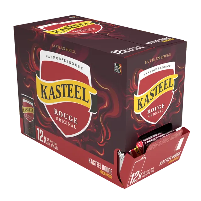 Kasteel Rouge Original bière cerise 12x25cl fruitée