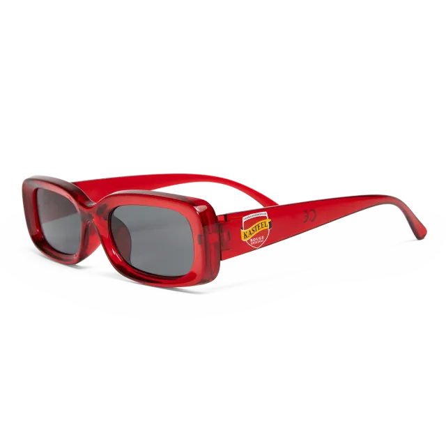 Kasteel Rouge lunettes de soleil rouges festival