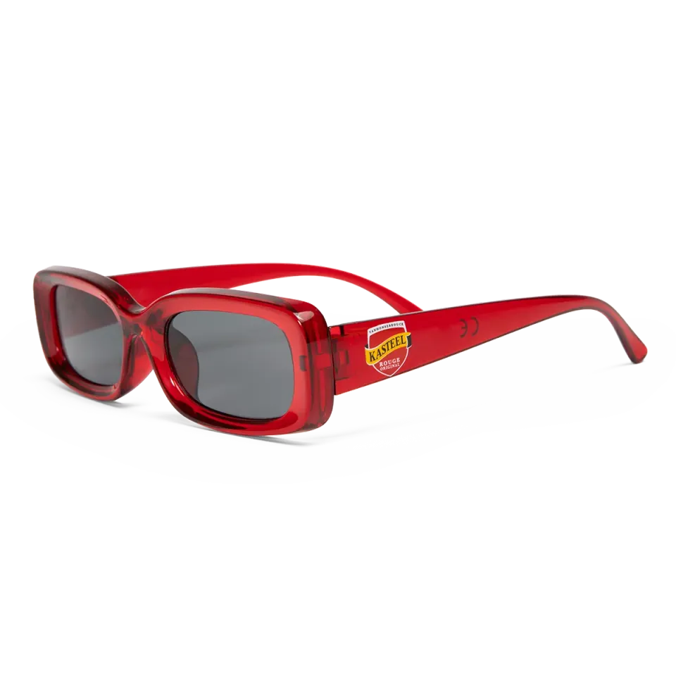 Kasteel Rouge lunettes de soleil rouges festival