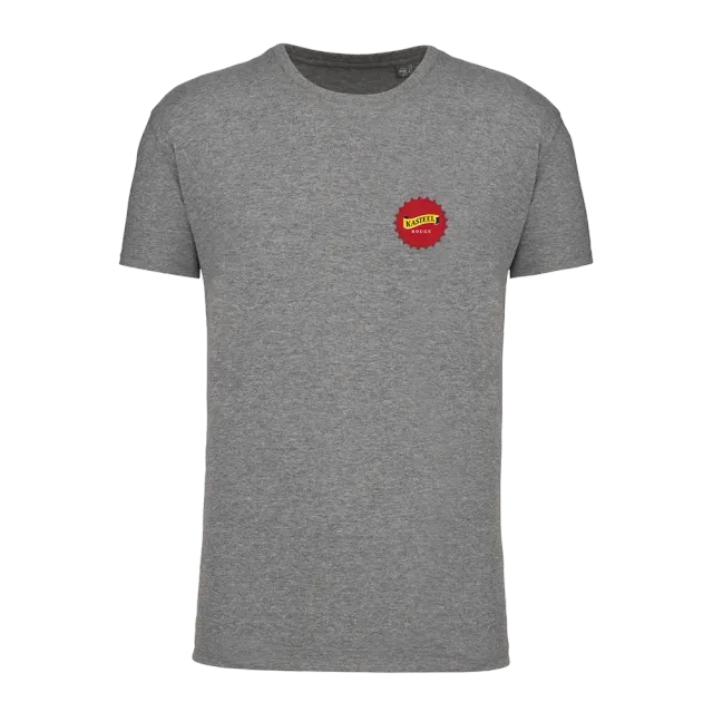 Kasteel Rouge Cap t-shirt gris coton bio