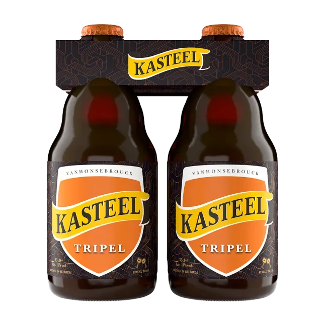 Kasteel Tripel bière blonde 11% 4-bouteilles