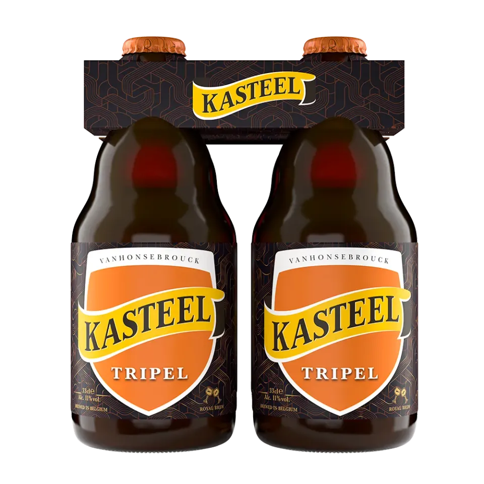 Kasteel Tripel bière blonde 11% 4-bouteilles