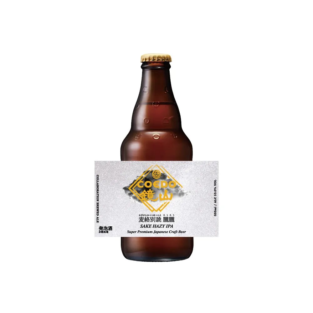 Coedo Mugikara Rourou bière Sake Hazy IPA 6 bouteilles 2023
