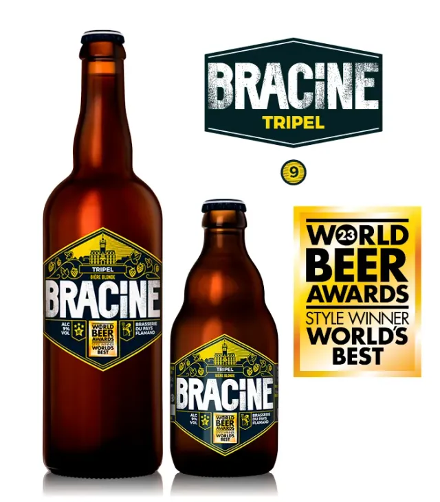 Bracine Tripel bière triple 33 cl 8,5°