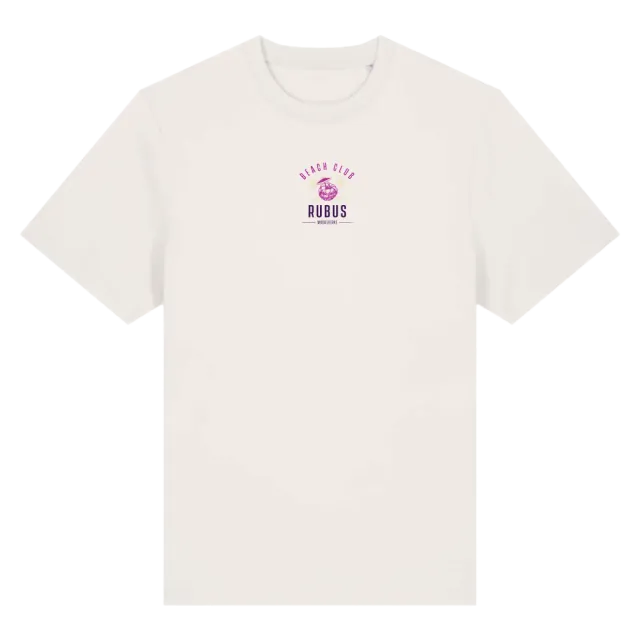 Kasteel Rubus Beach Club t-shirt Beach Vibes coton bio
