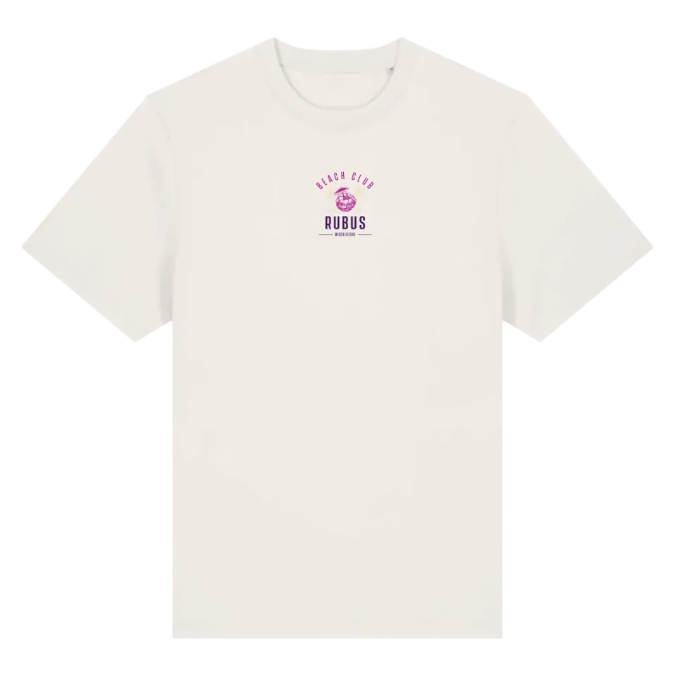 Kasteel Rubus Beach Club t-shirt Beach Vibes coton bio