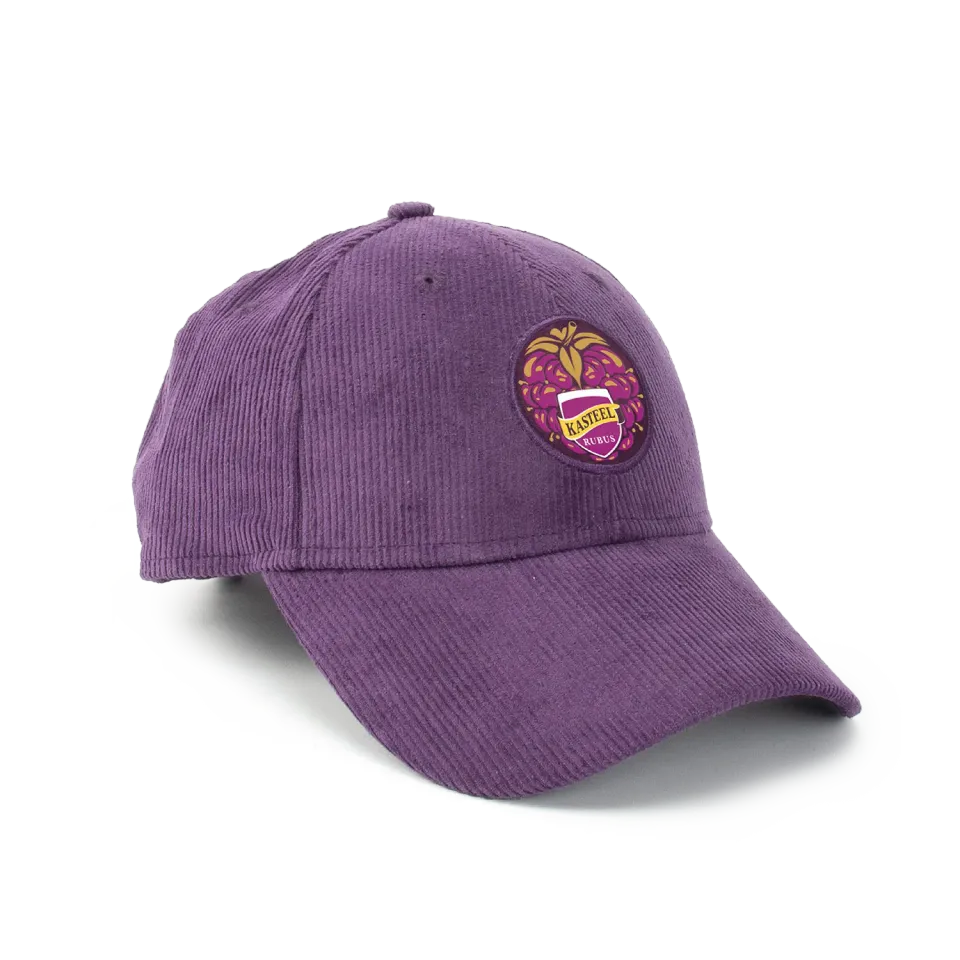 Kasteel Rubus Framboise casquette velours