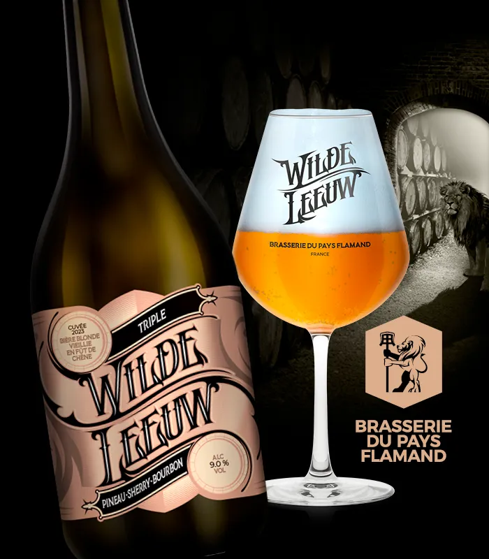 Wilde Leeuw Triple Pineau Sherry Bourbon bière