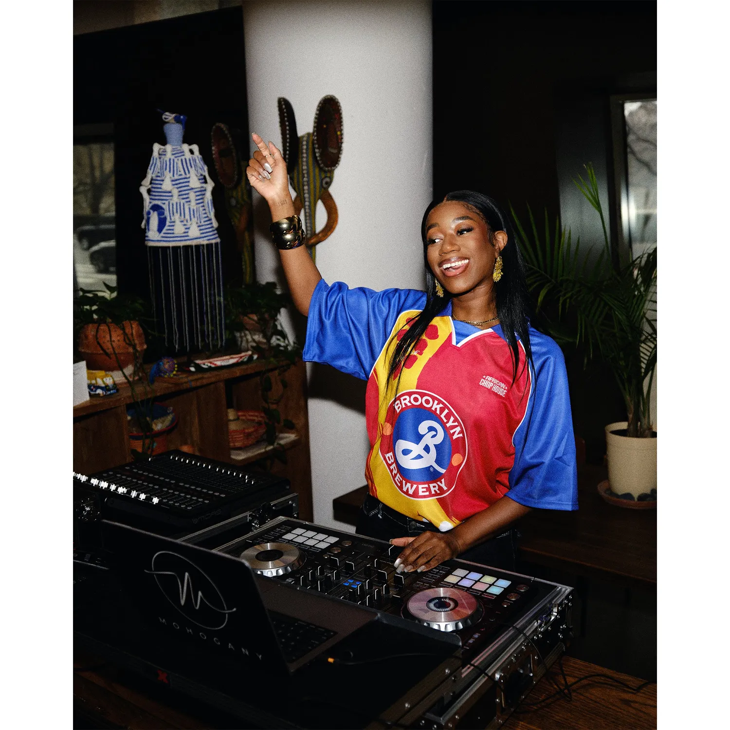 Brooklyn Fonio Rising x Chalé jersey basket S-XXL