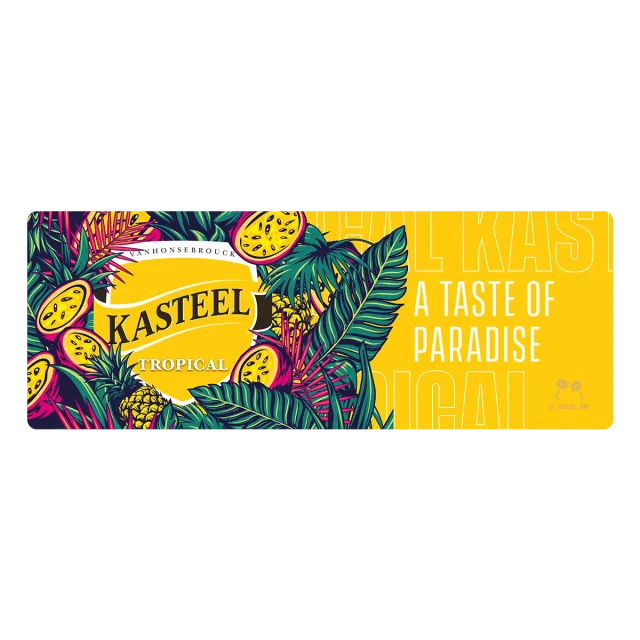 Kasteel Tropical tapis de bar 58 cm antidérapant