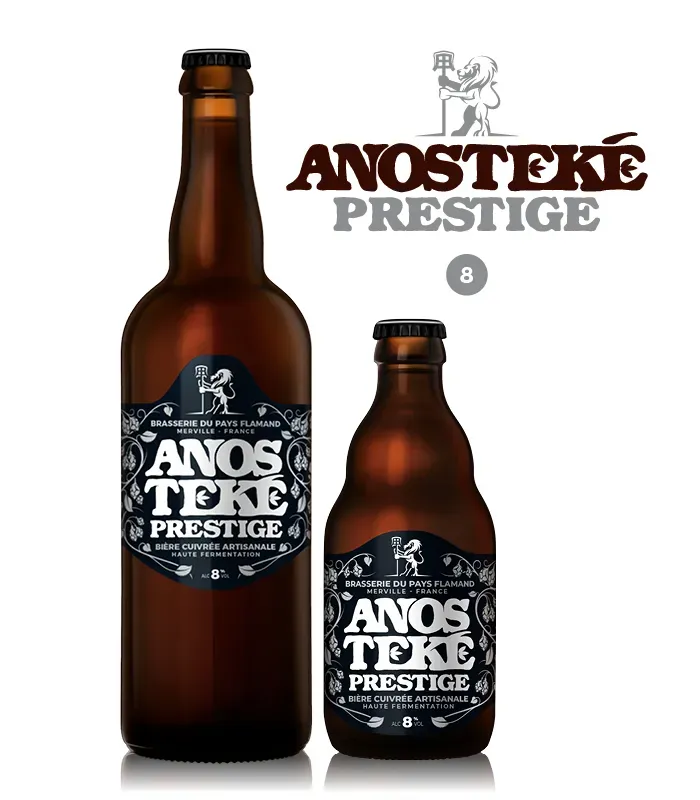 Anosteké Prestige bière Sorachi bouteille vanille