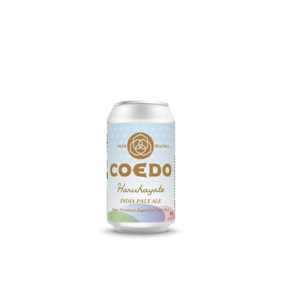 Coedo Haruhayate IPA bière 3 bouteilles Strata Citra