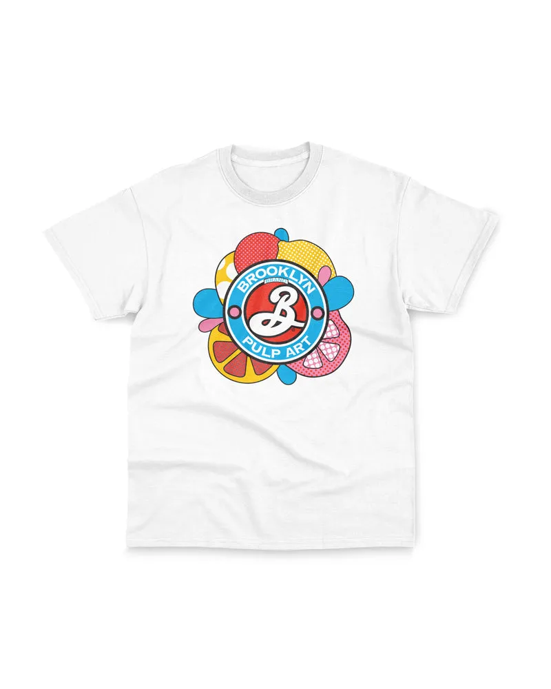 Brooklyn Pulp Art Hazy IPA t-shirt coton logo pop art