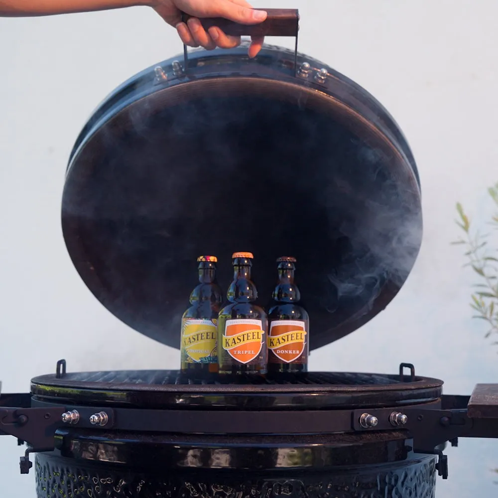 Kasteel coffret barbecue livre + bières
