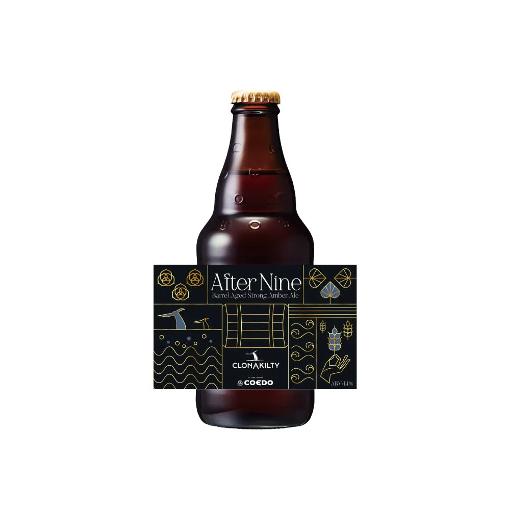 Coedo Clonakilty After Nine bière ambrée 2 bouteilles barriquée