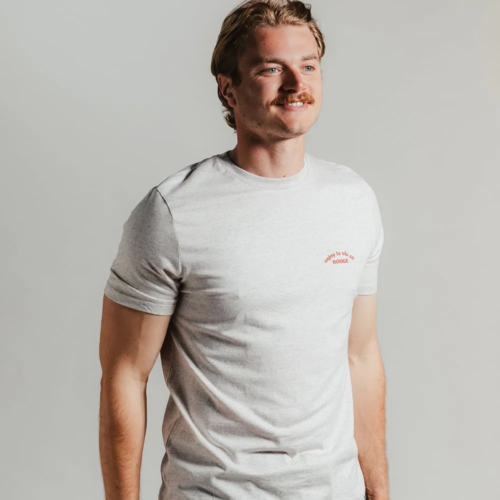 Kasteel Rouge Enjoy T-shirt coton bio Eco Heather